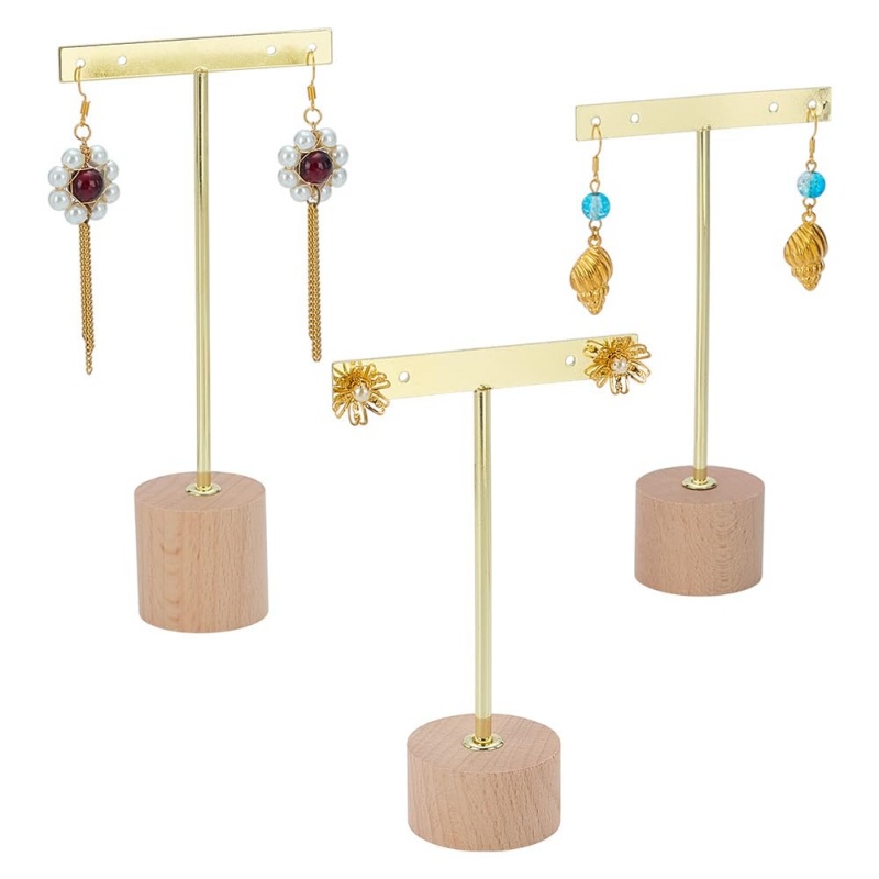 Body Jewelry Display - Metal T Bar Earring Display Stand