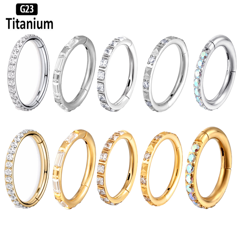 ASTM F136 Titanium Earrings Hi – Body Piercing Quality Jewelry Bewertung und Preis