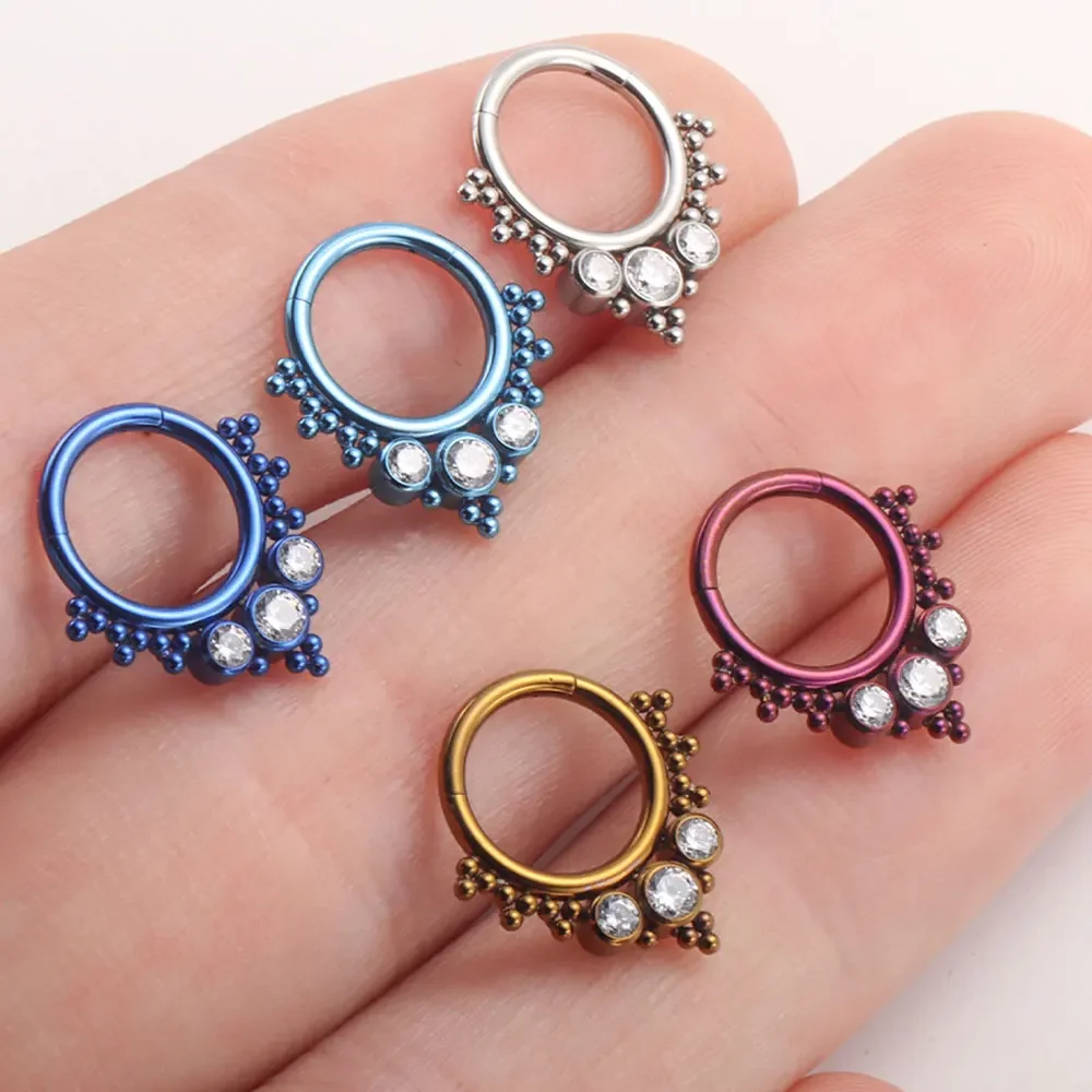 ASTM F136 Titanium Clicker Hig – Body Piercing Quality Jewelry Bewertung und Preis
