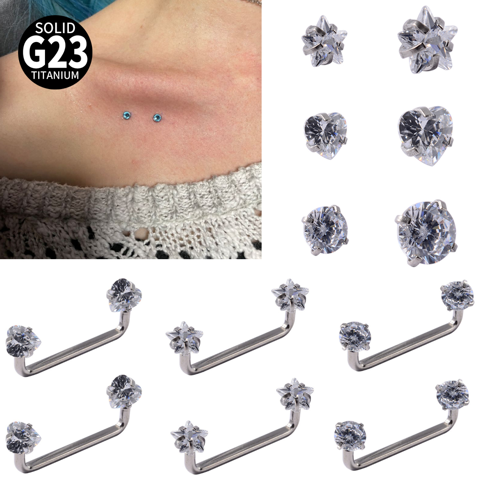 3-1PCS Implant Grade Titanium  – Body Jewelry Implant Grade Bewertung und Preis