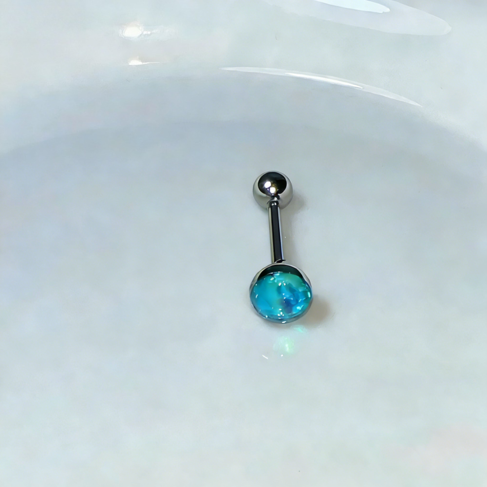 1Pc High-Quality Trendy Blue G – Body Piercing Quality Jewelry Bewertung und Preis
