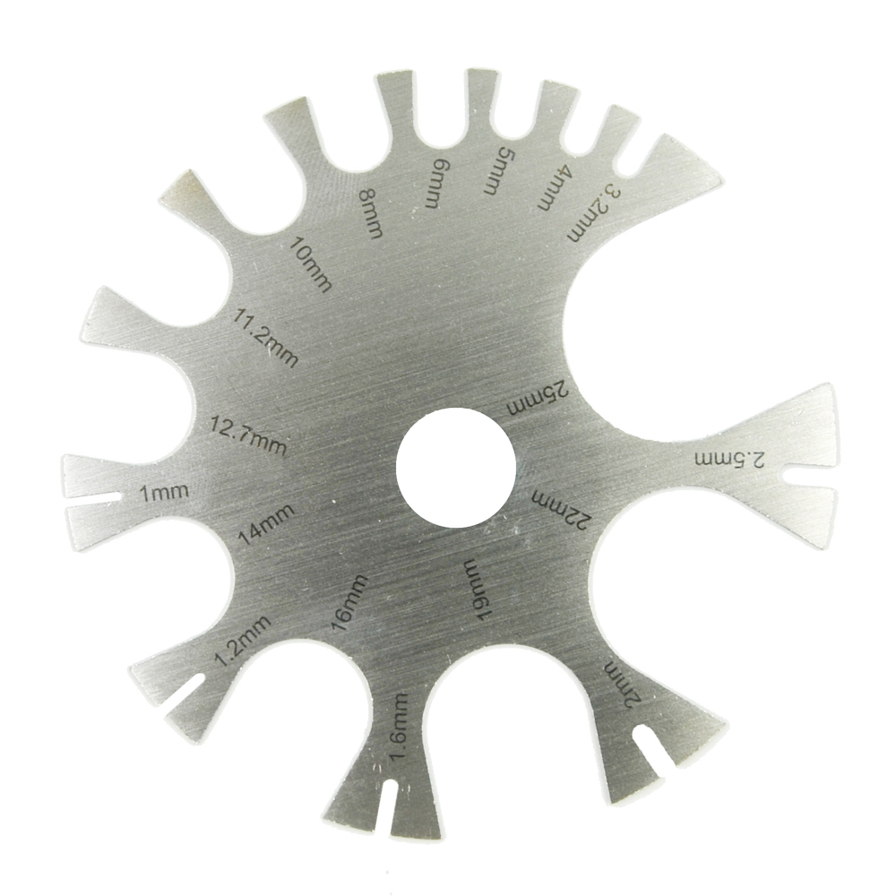 Stainless Steel Gauge Wheel Be – Body Jewelry Measurements Bewertung und Preis