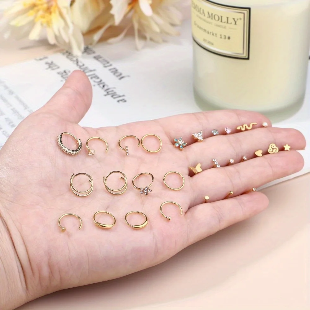 Bobisty 1pc Surgical Steel Nos – Body Jewelry Changing Kit Bewertung und Preis