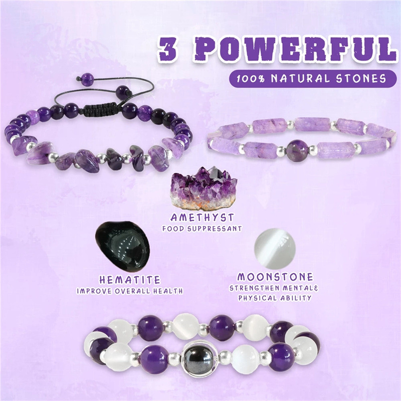 3pcs/Set Body-Purifying Amethy – Body Jewelry Changing Kit Bewertung und Preis