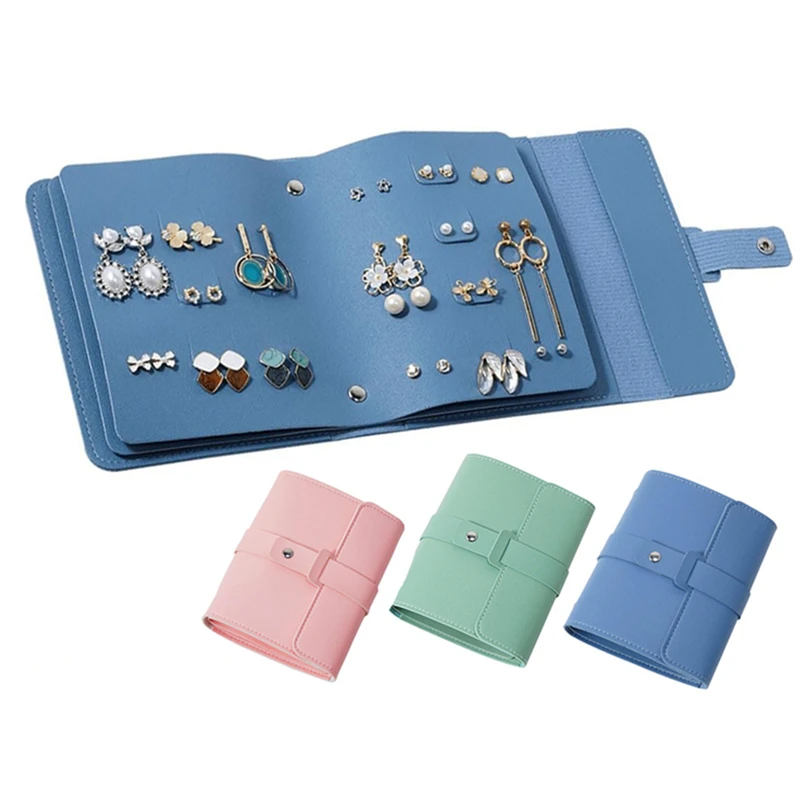 1PC PU Leather Ear Stud Storag – Body Jewelry Display Bewertung und Preis