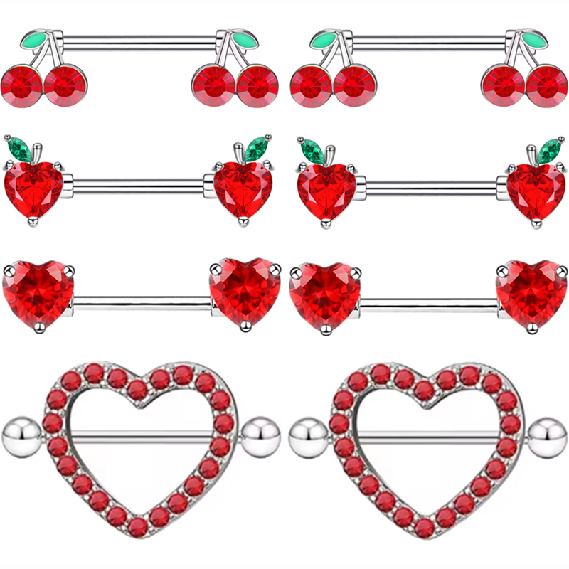4Pair Butterlfy Nipple Piercin – Body Jewelry Changing Kit Bewertung und Preis
