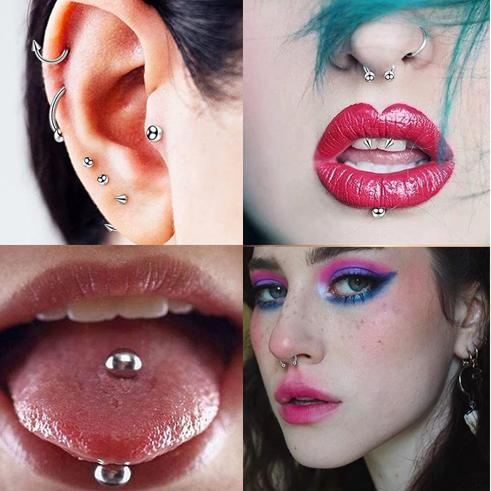 Stainless Steel Piercing Kit B – Body Jewelry Tunnels Bewertung und Preis