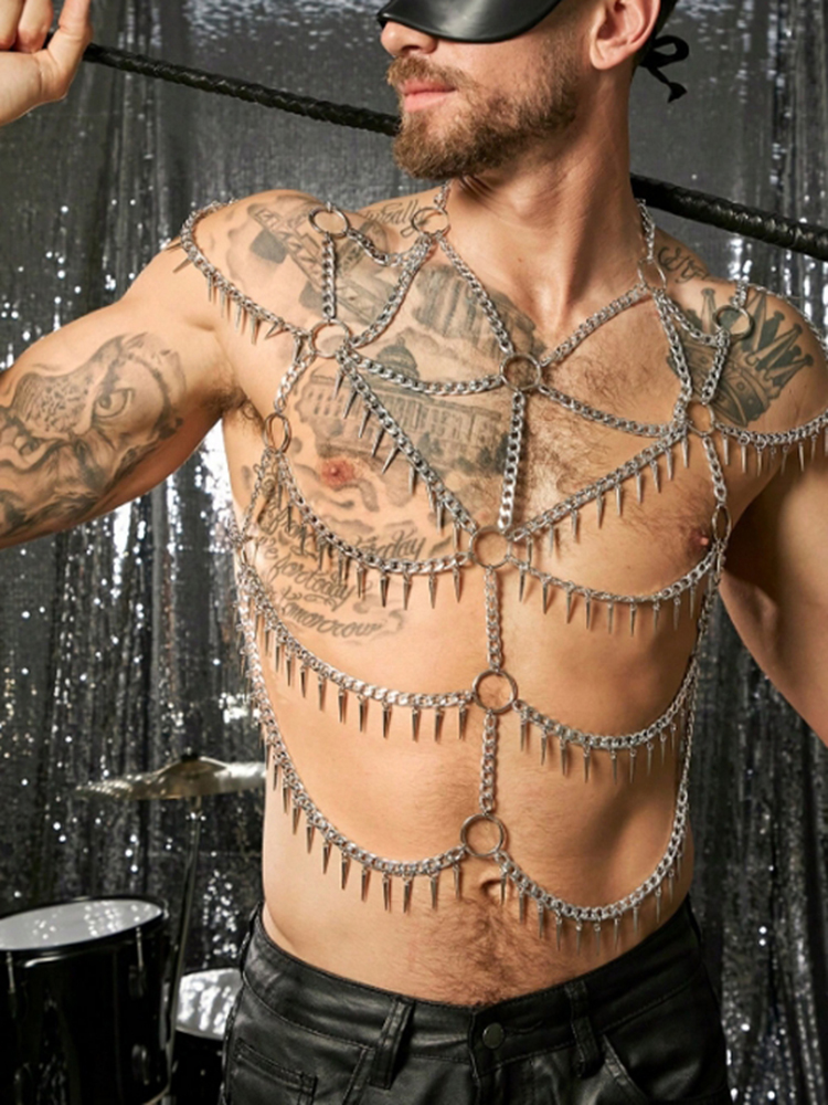 Tassels Chain Body Shoulder Se – Body Jewelry For Men Bewertung und Preis