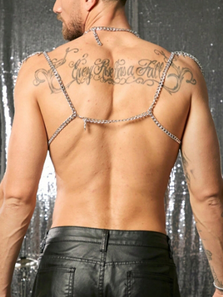Tassels Chain Body Shoulder Se – Body Jewelry For Men Bewertung und Preis