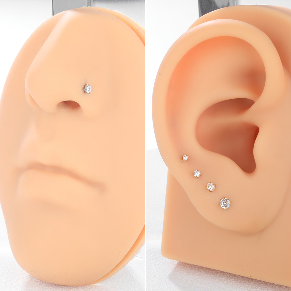 1Pc/10Pcs G23 Titanium Nose St – Body Jewelry Tunnels Bewertung und Preis