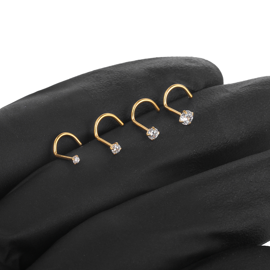 1Pc/10Pcs G23 Titanium Nose St – Body Jewelry Tunnels Bewertung und Preis