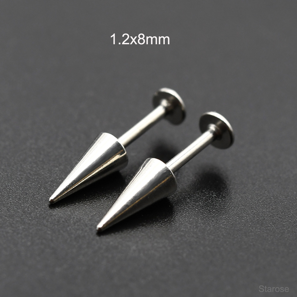 Starose 2Pcs Gothic Cone Stain – Body Jewelry Vertical Labret Bewertung und Preis