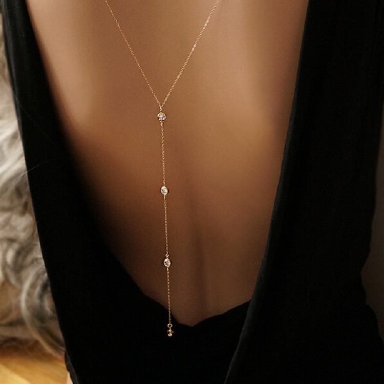 New Rhinestone Sexy Women's Ba – Body Jewelry Dress Bewertung und Preis