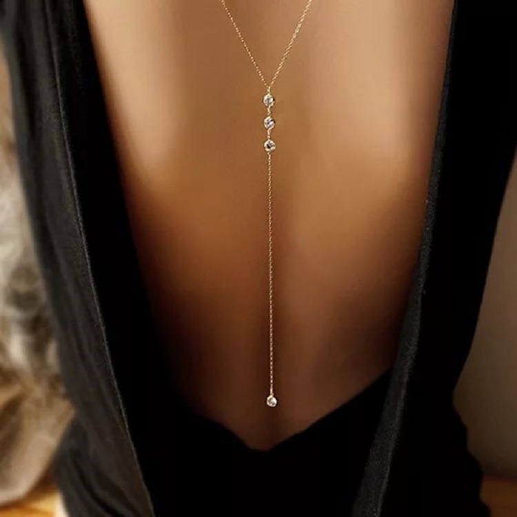 New Rhinestone Sexy Women's Ba – Body Jewelry Dress Bewertung und Preis