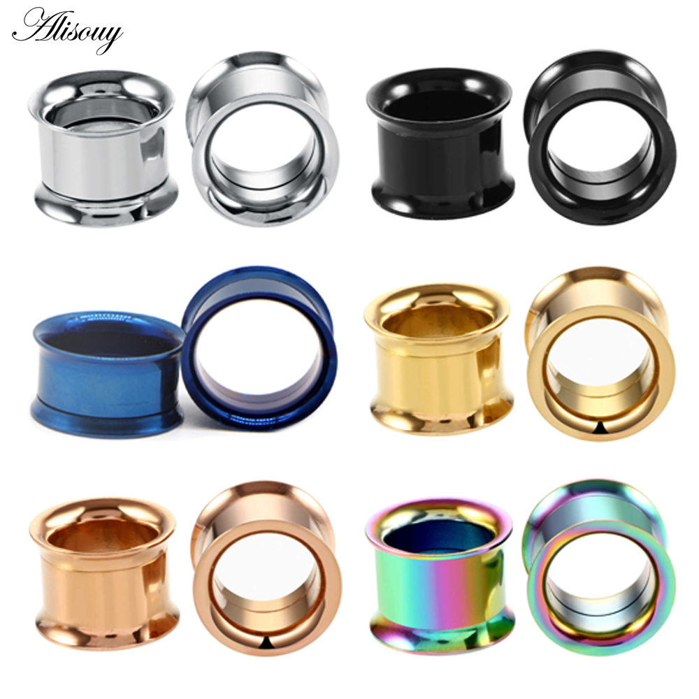 1pc 2mm-25mm Stainless Steel E – Body Jewelry Tunnels Bewertung und Preis
