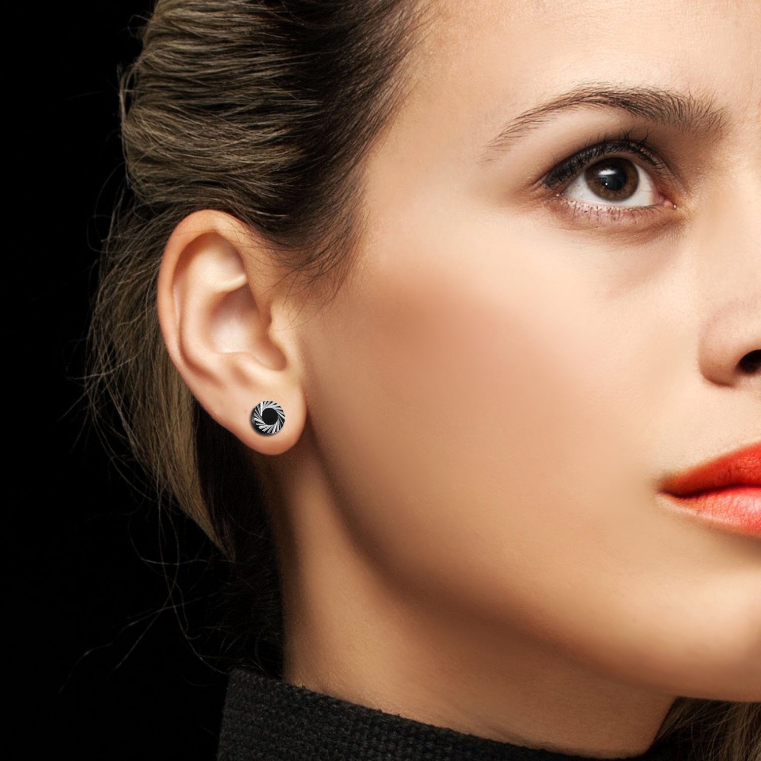 2Pcs/6Pcs Black Stainless Stee – Body Jewelry Tunnels Bewertung und Preis