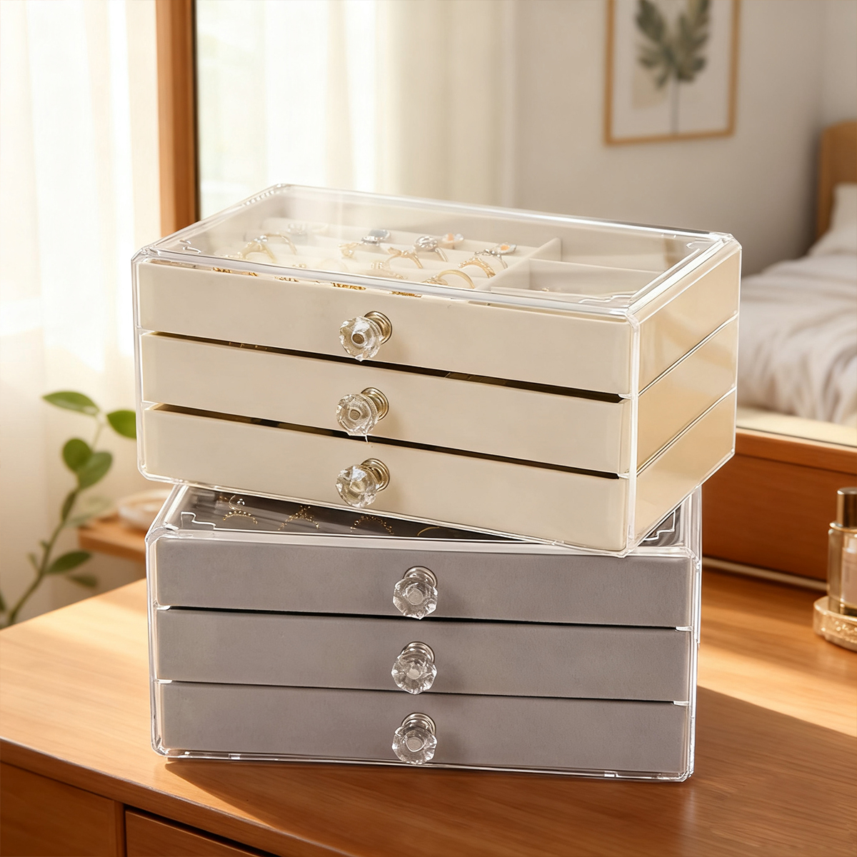 1PC Stackable 3 Layers Drawer  – Body Jewelry Display Bewertung und Preis