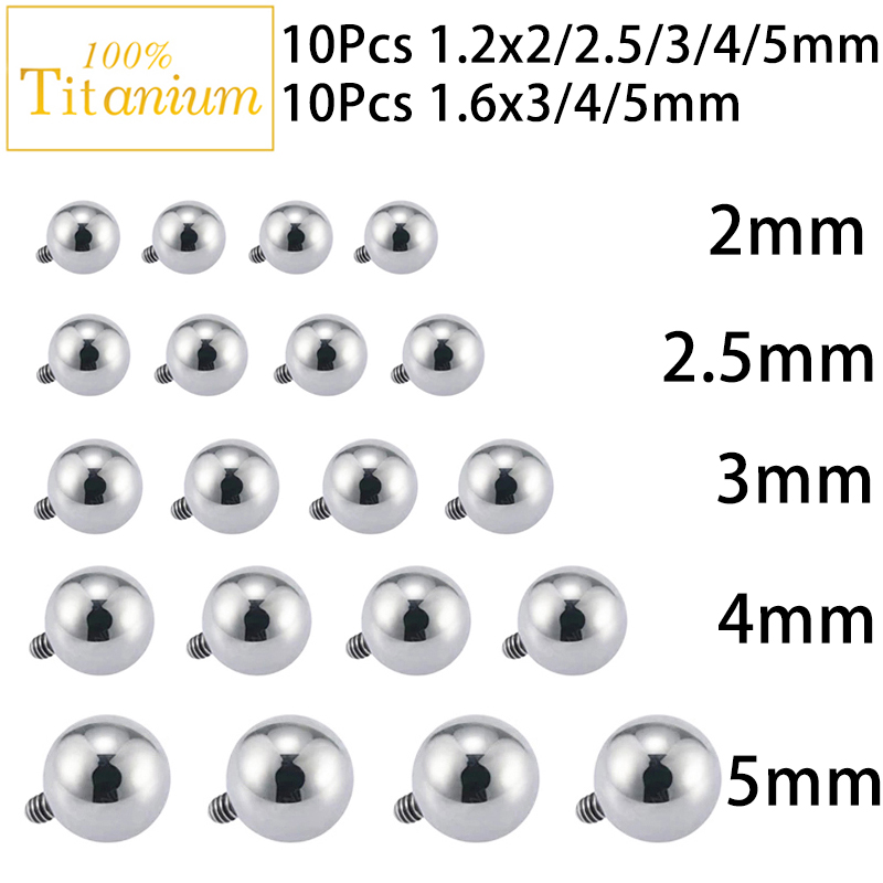10Pc Implant Grade ASTM G23 Ti – Body Jewelry Implant Grade Bewertung und Preis