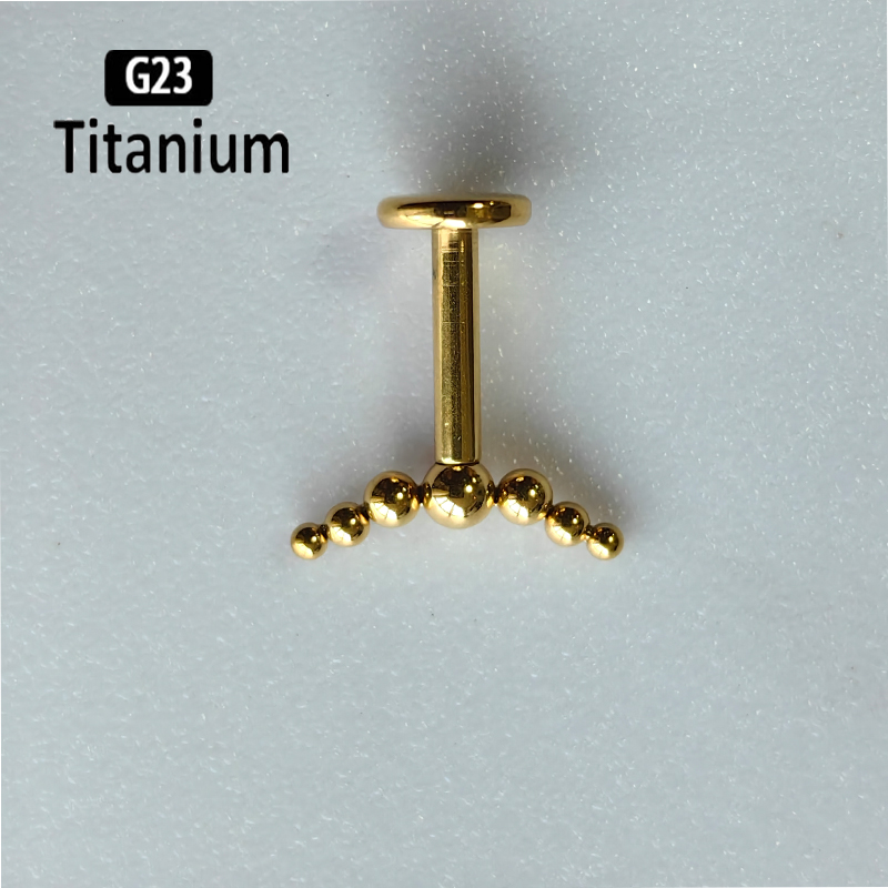 G23 Titanium Piercing 7pcs Bal – Body Jewelry Vertical Labret Bewertung und Preis