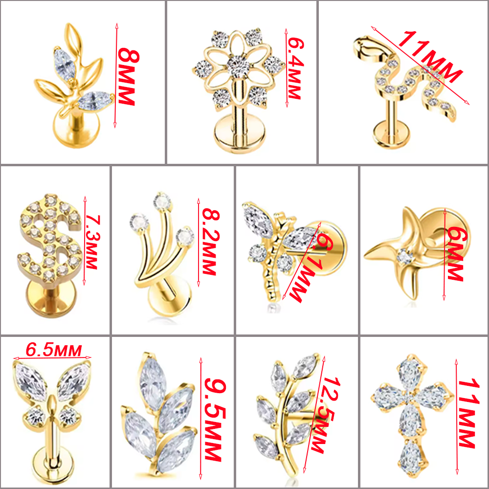 F136 Titanium Alloy High-Quali – Body Piercing Quality Jewelry Bewertung und Preis