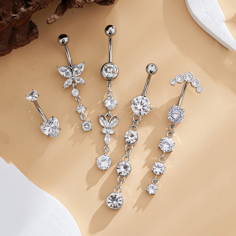 3-8pcs/lot Mixed-Style Belly B – Body Jewelry Changing Kit Bewertung und Preis
