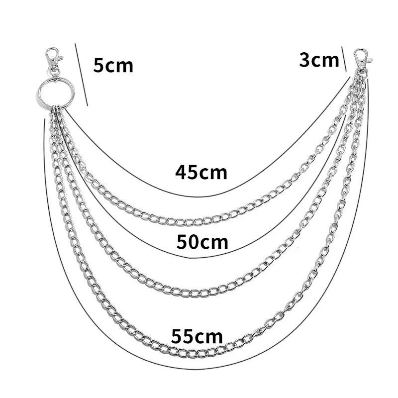Layer Metal Belt Chain Punk Ho – Body Jewelry Waist Bewertung und Preis