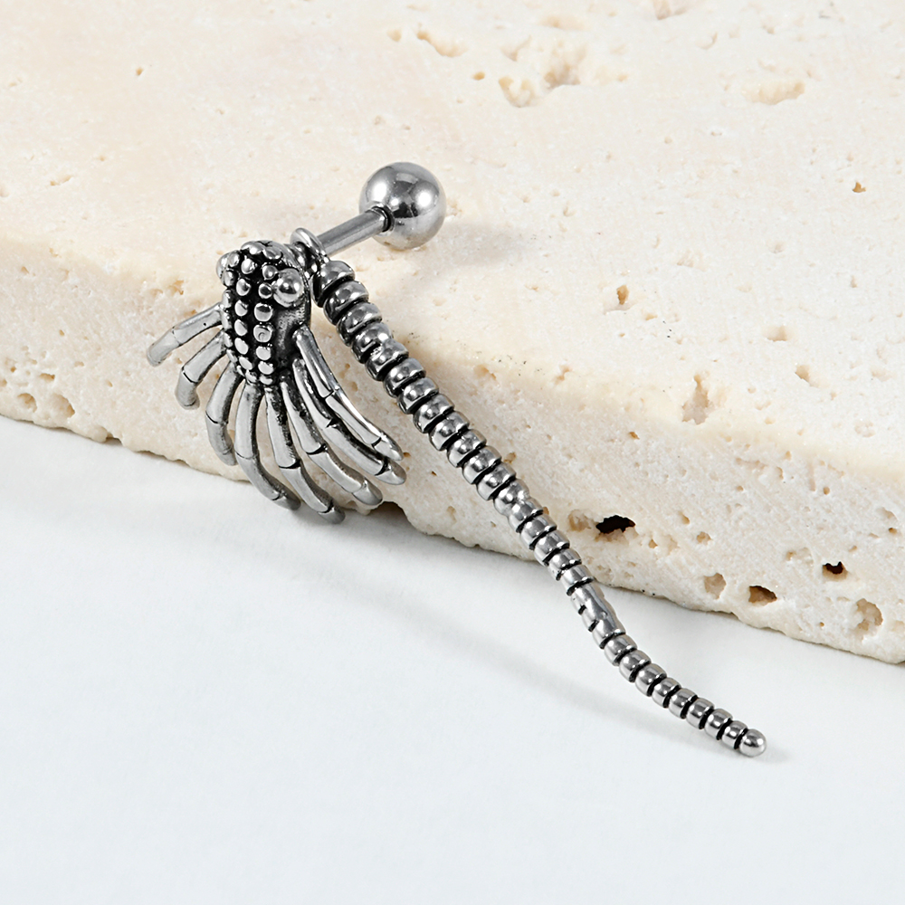 1-2PCS Retro Monster Spider St – Body Piercing Quality Jewelry Bewertung und Preis