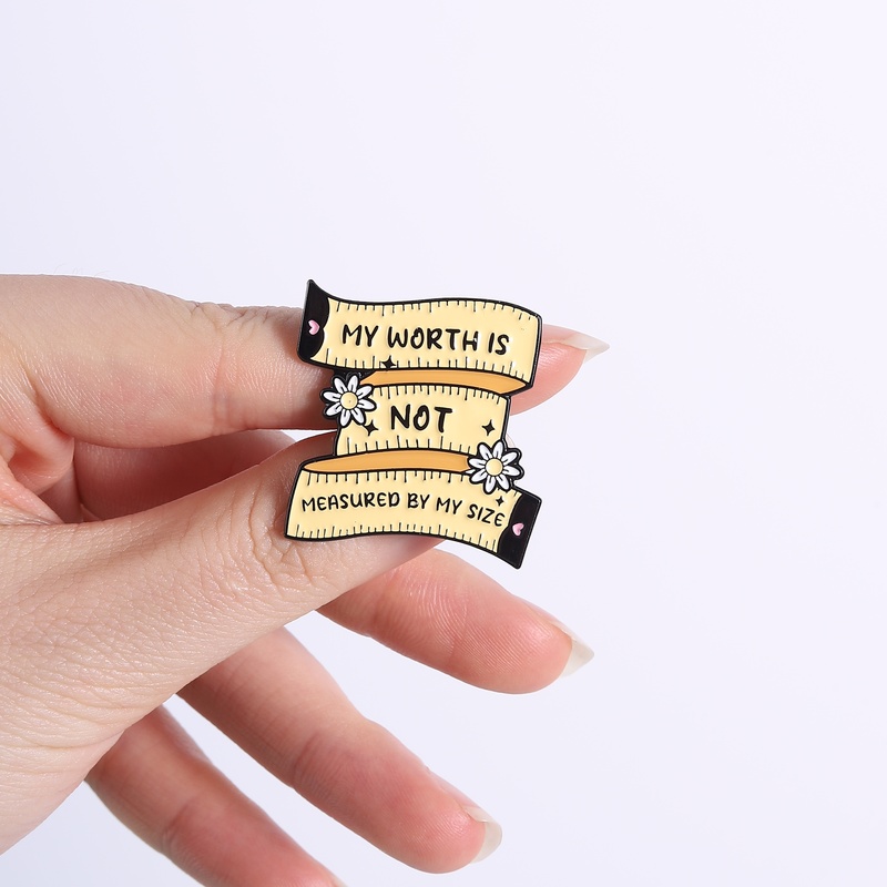Body Positivity Self Love Pin  – Body Jewelry Measurements Bewertung und Preis