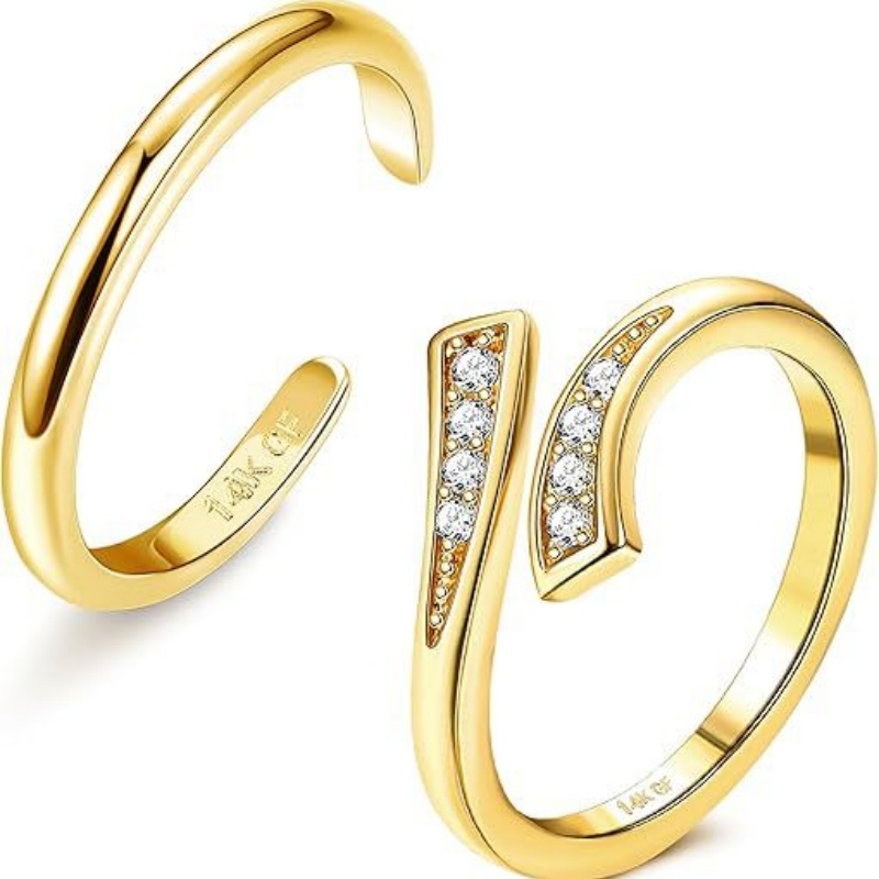 14K Gold-Plated Adjustable Zir – Body Jewelry Changing Kit Bewertung und Preis