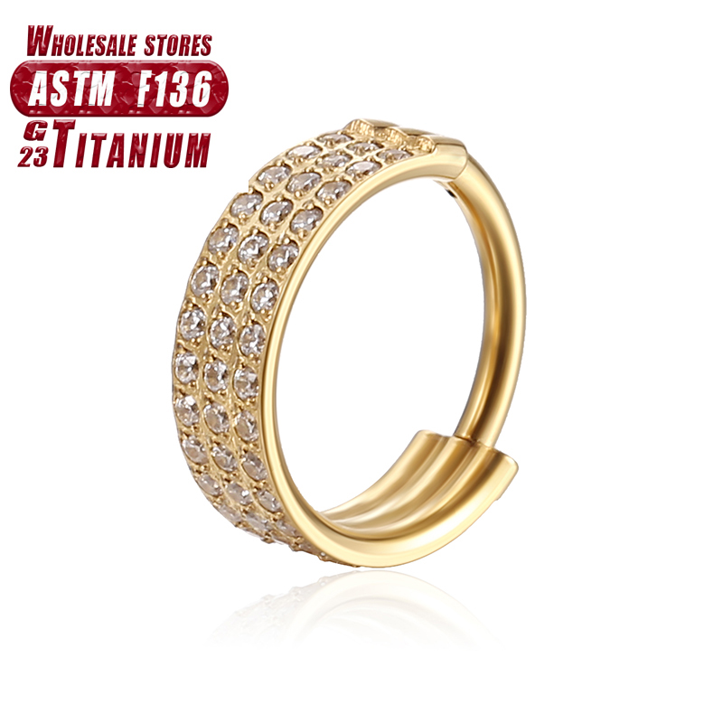F136 Titanium Nose Ring Implan – Body Jewelry Implant Grade Bewertung und Preis