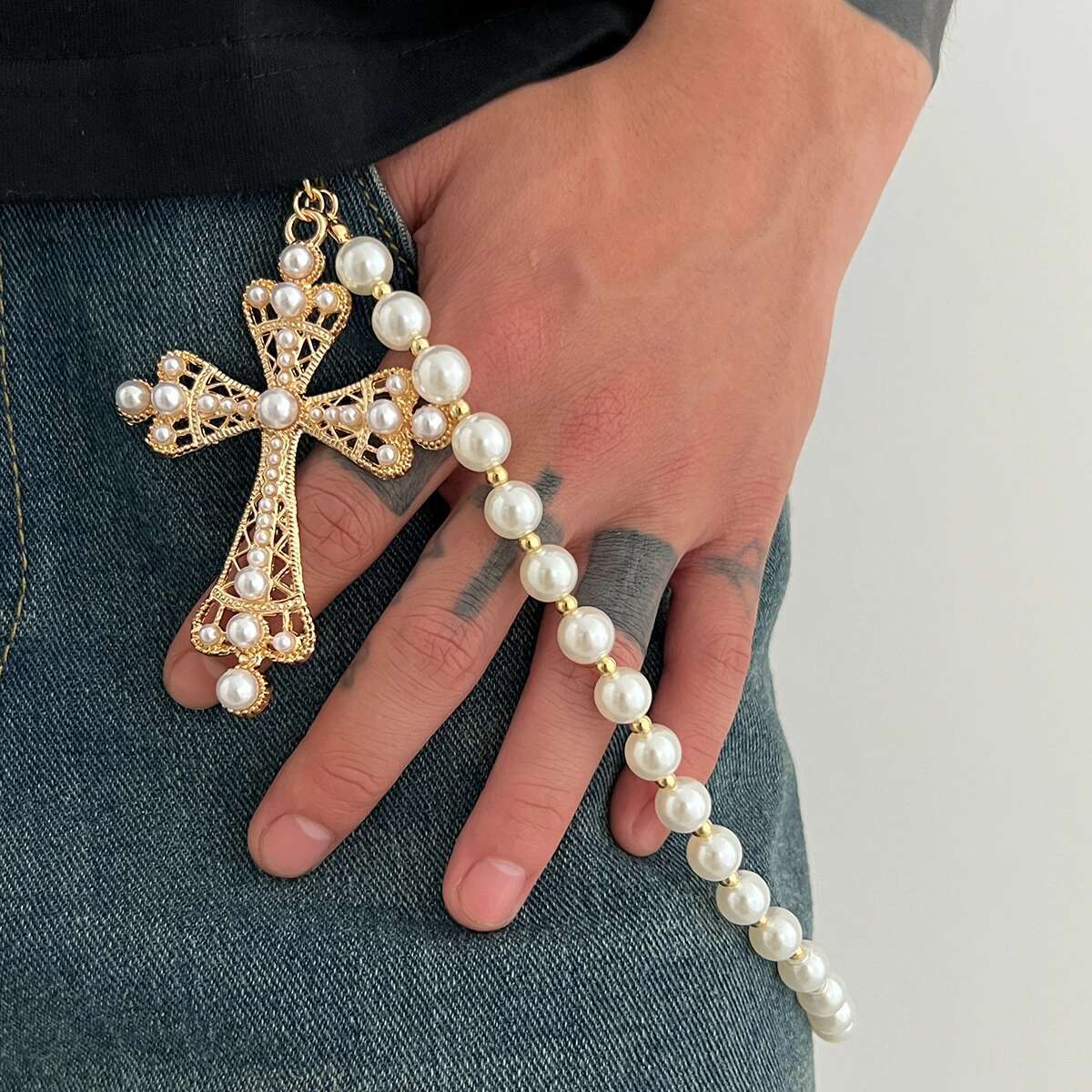 KunJoe Hip Hop Big Jesus Cross – Body Jewelry For Men Bewertung und Preis