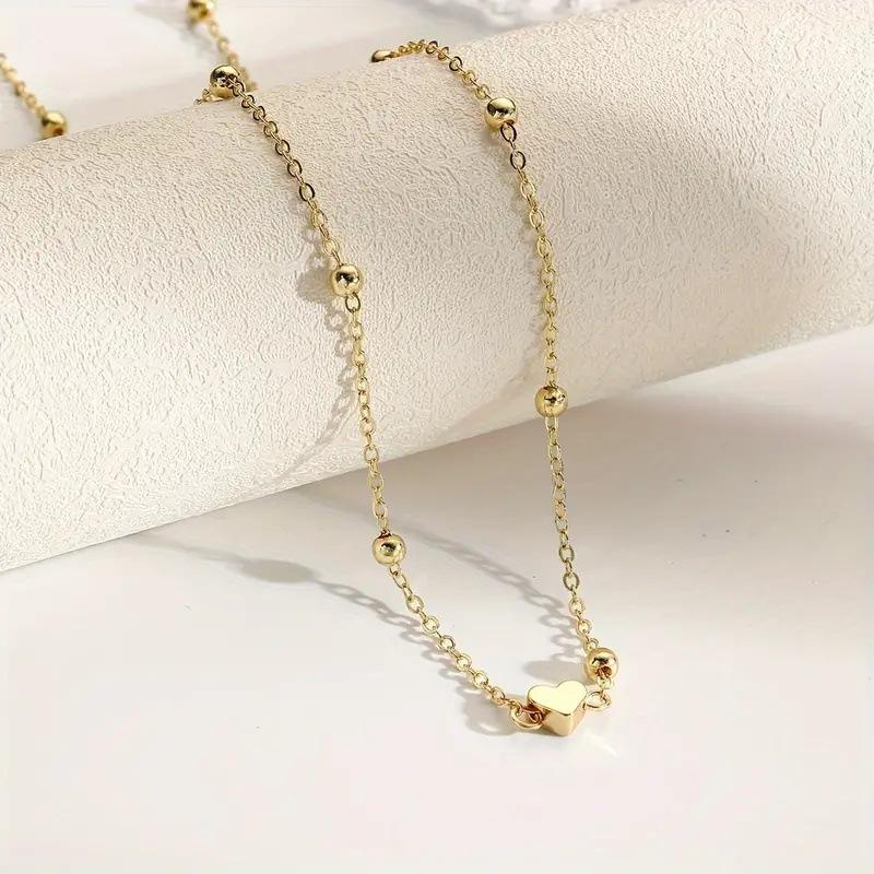 Girls Simple Heart Beaded Bell – Body Jewelry Waist Bewertung und Preis