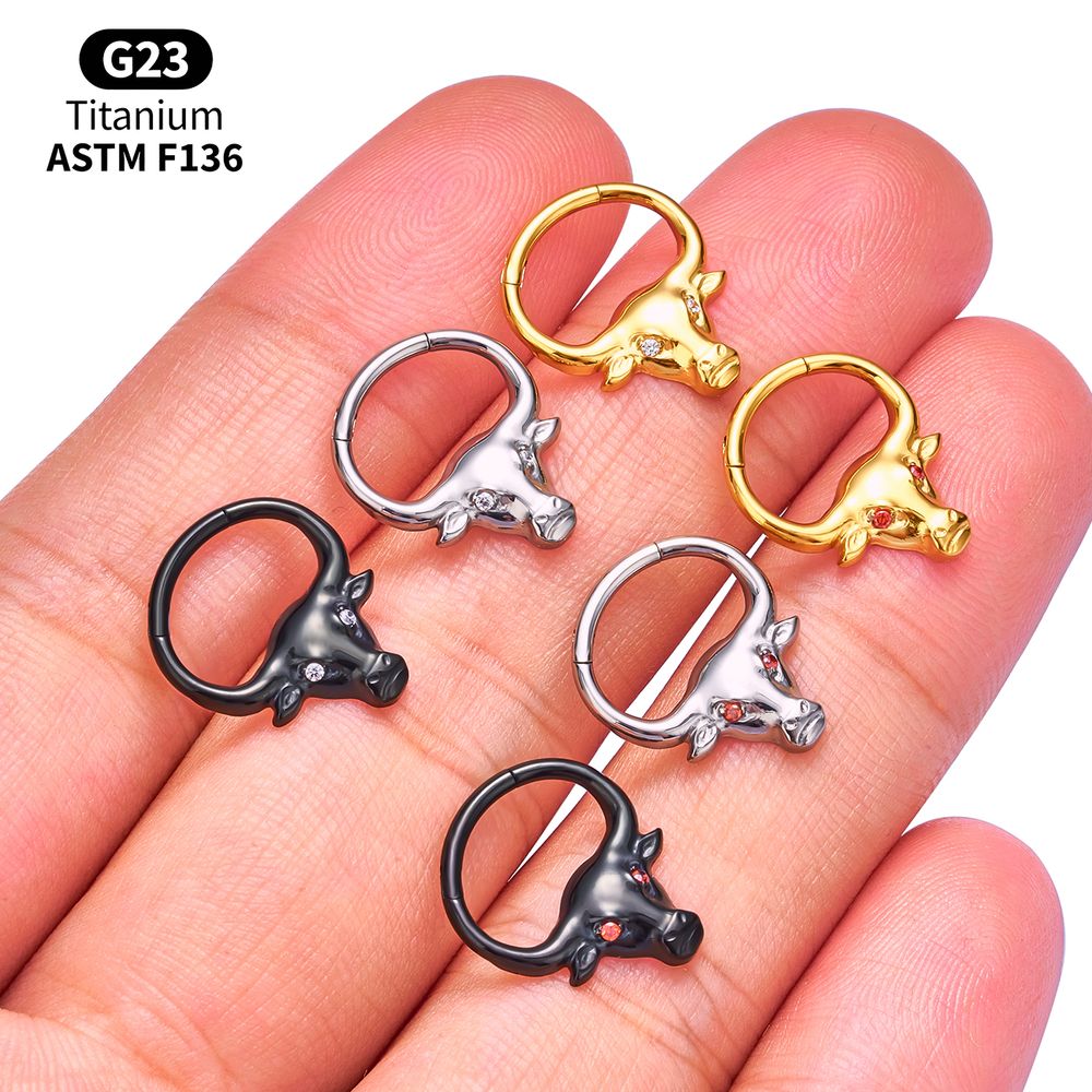 G23 Titanium Clicker Hoop Lot  – Body Jewelry Vertical Labret Bewertung und Preis