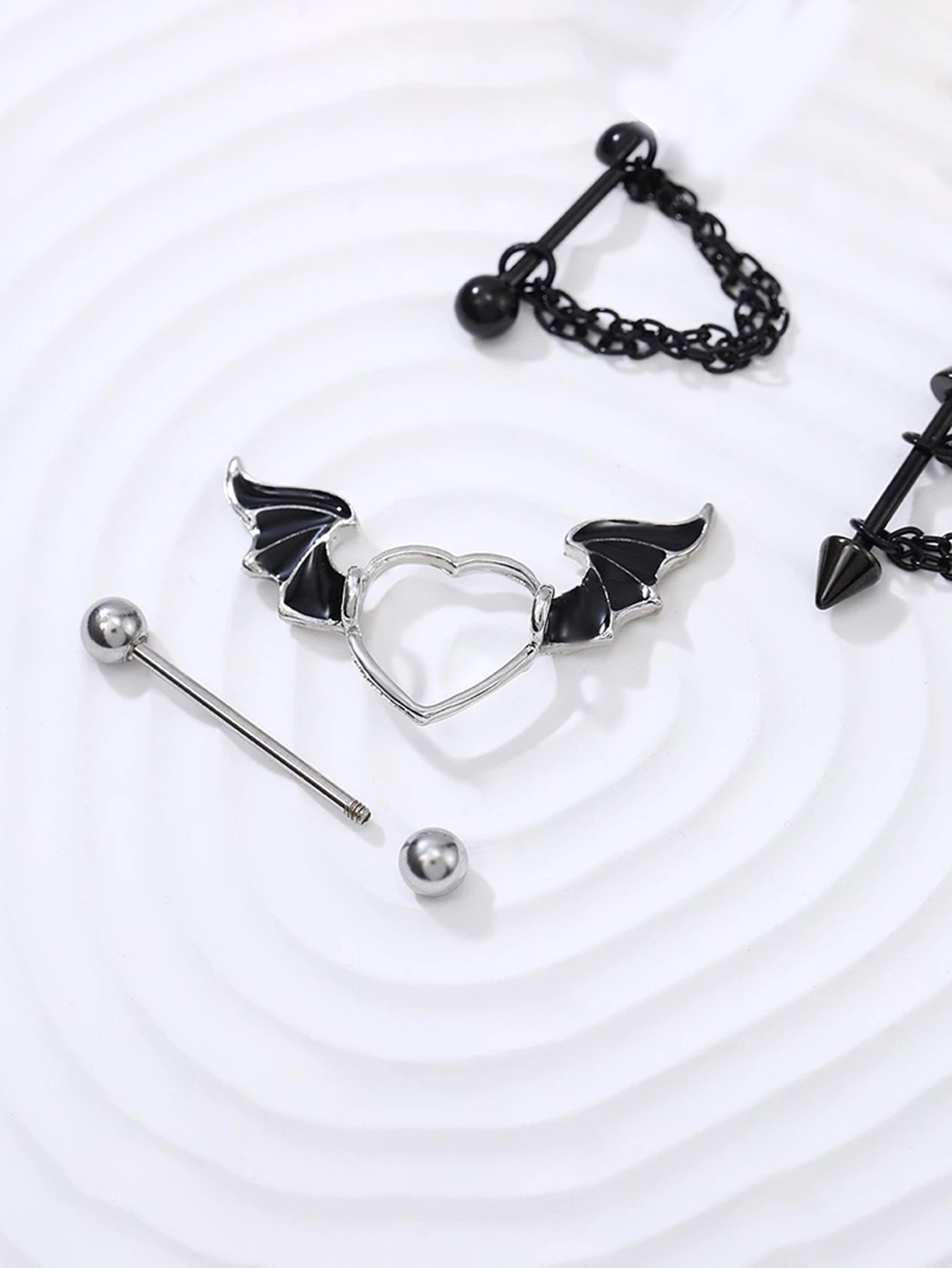 2pcs Stainless Steel 14G Black – Body Jewelry Changing Kit Bewertung und Preis