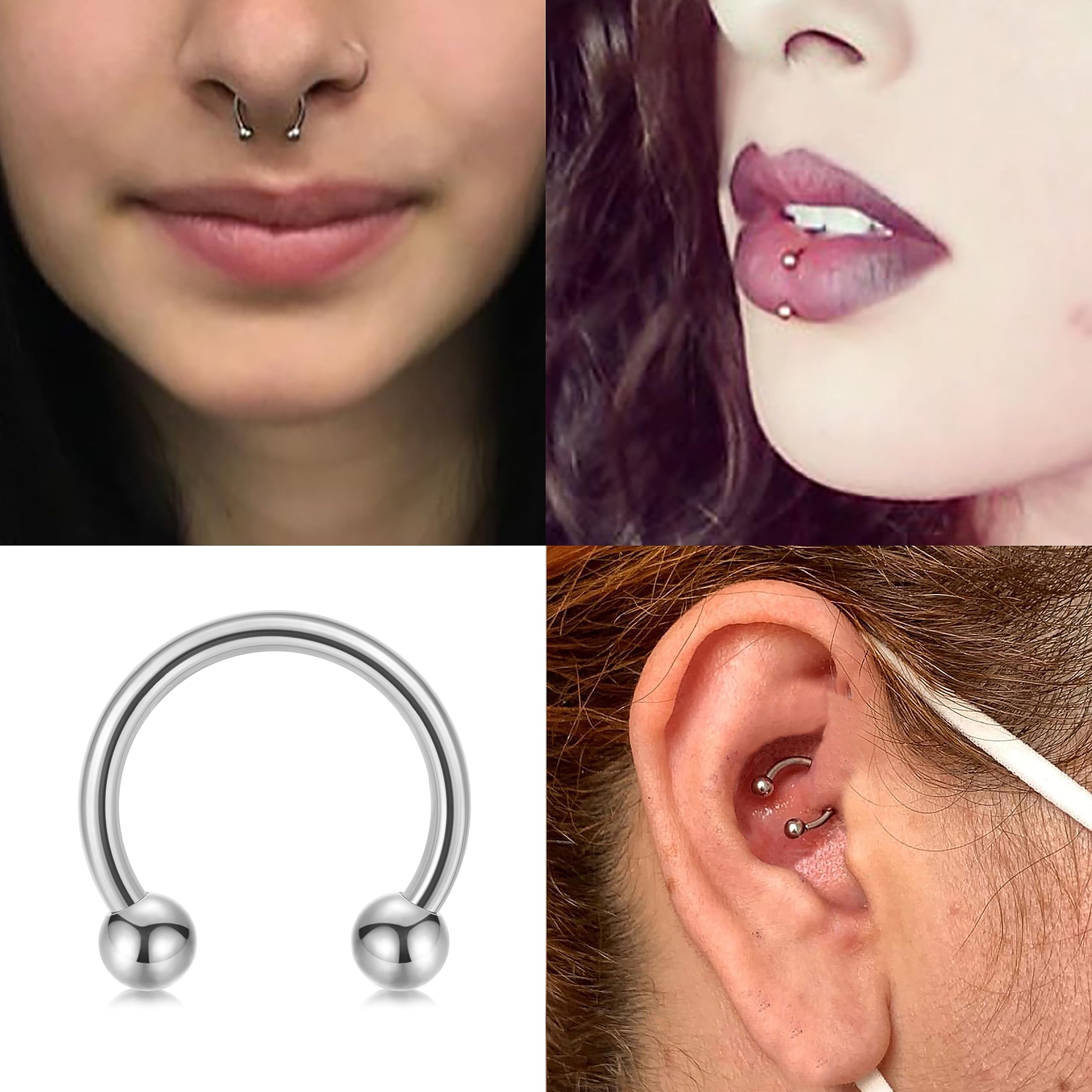 14G 16G Septum Jewelry Surgica – Body Jewelry Changing Kit Bewertung und Preis