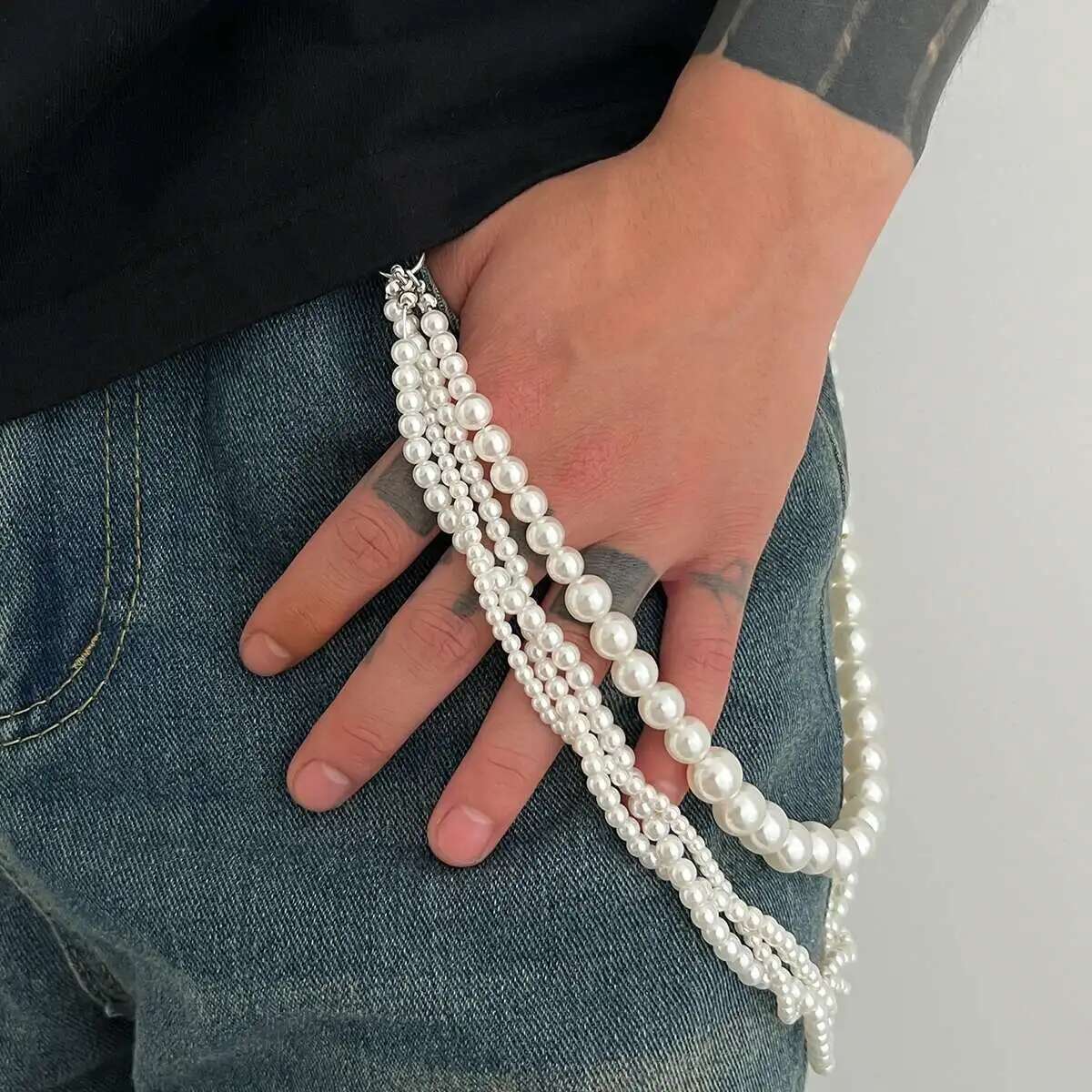 Lacteo Goth Multi Layer Imitat – Body Jewelry For Men Bewertung und Preis