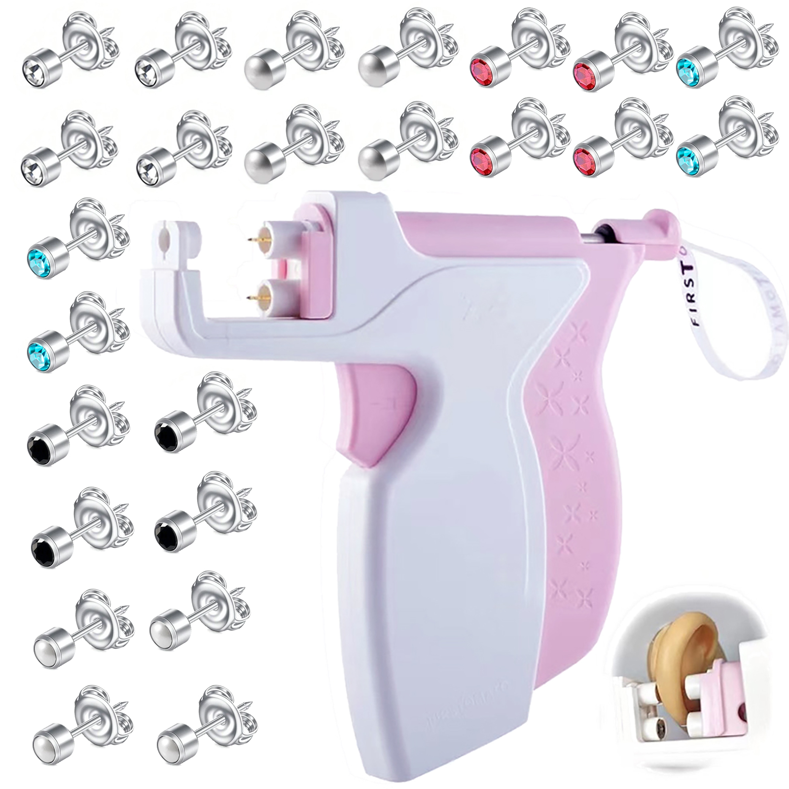 T3 Ear Piercing Gun Kit Asepti – Body Jewelry Store Bewertung und Preis