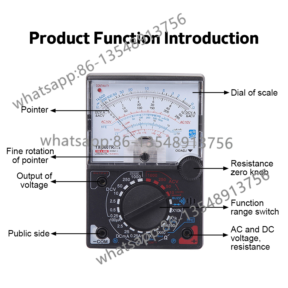 YX-360TRE-L-B Pointer Multimet – Body Jewelry Measurements Bewertung und Preis