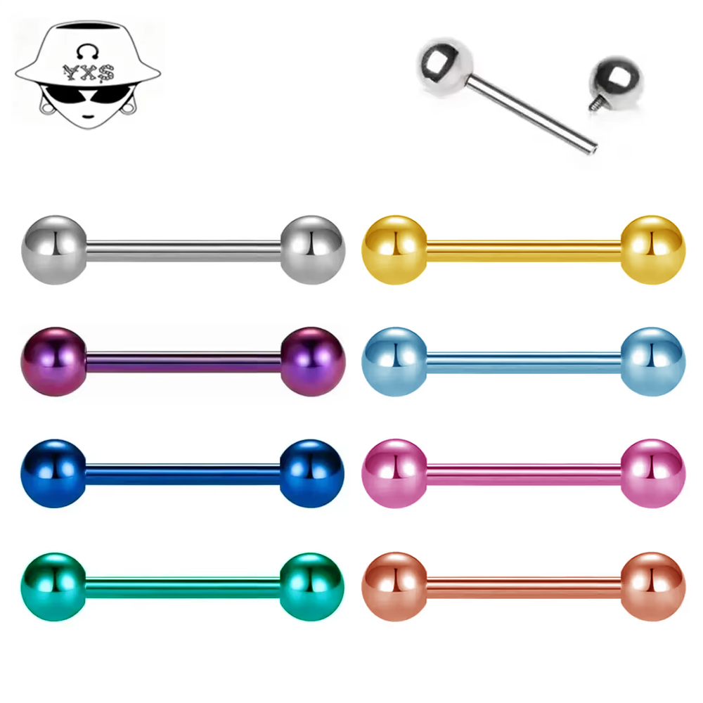 2pcs/lot ASTM F136 Titanium Im – Body Jewelry Implant Grade Bewertung und Preis