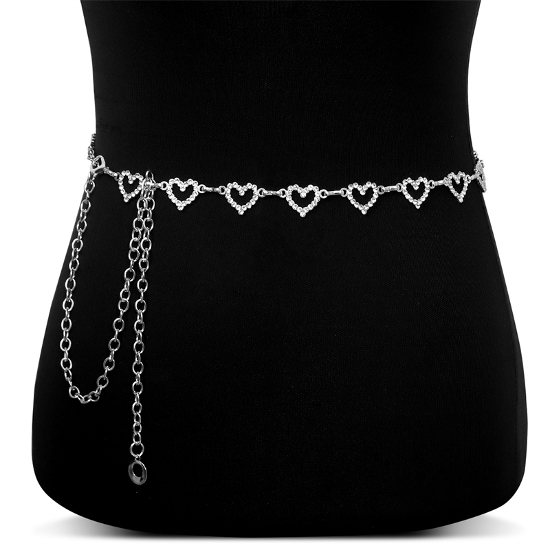 Fashion Rhinestone Heart Waist – Body Jewelry Dress Bewertung und Preis