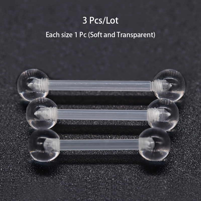 3pcs/Set (Each Size 1pc) Soft  – Body Jewelry Store Bewertung und Preis