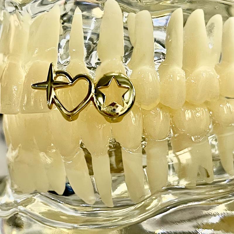 Punk Hip Hop Hollow Heart Teet – Body Jewelry For Men Bewertung und Preis