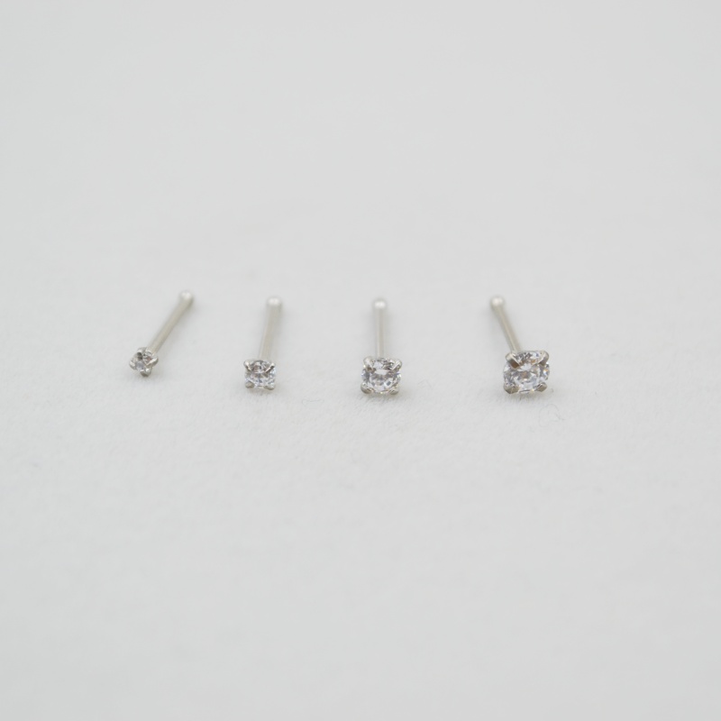 Wholesale 50pcs/Lot 20G Sliver – Nostril Screw Pin Bewertung und Preis