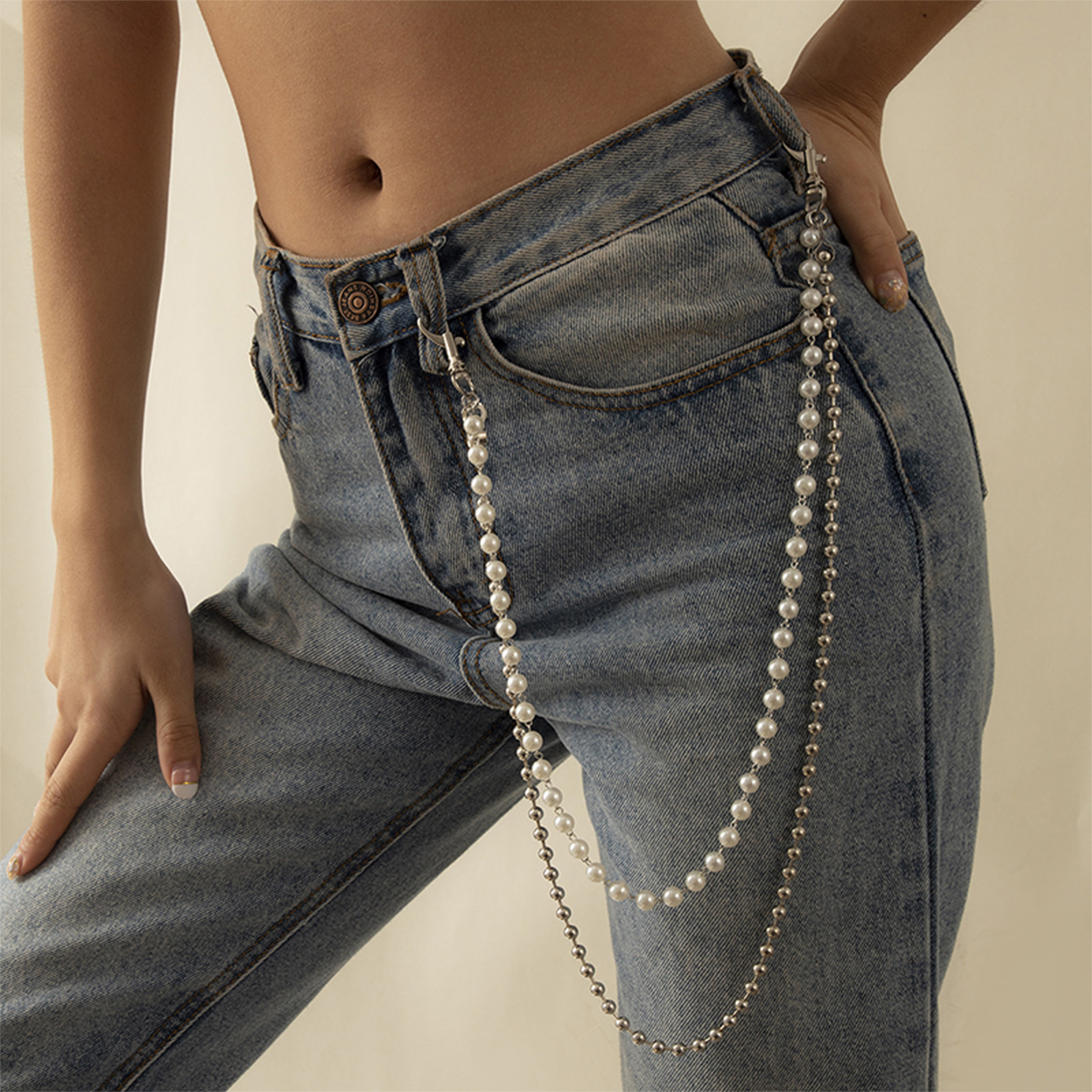 Simple Waist Chain For Women T – Body Jewelry Waist Bewertung und Preis