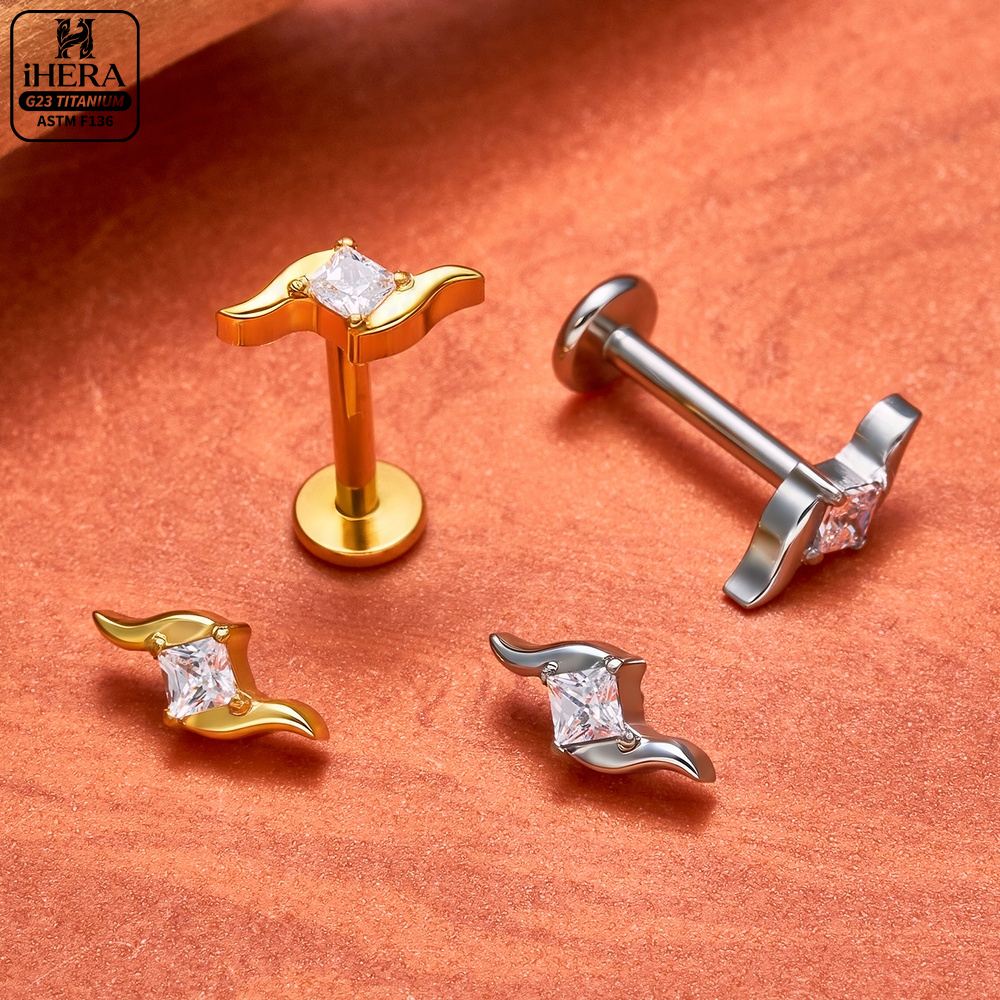 G23 Titanium Labret Segment He – Body Jewelry Vertical Labret Bewertung und Preis