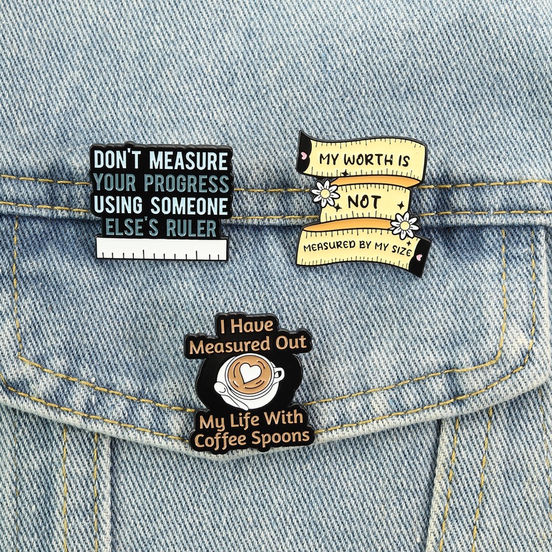 Body Positive Enamel Pins My W – Body Jewelry Measurements Bewertung und Preis