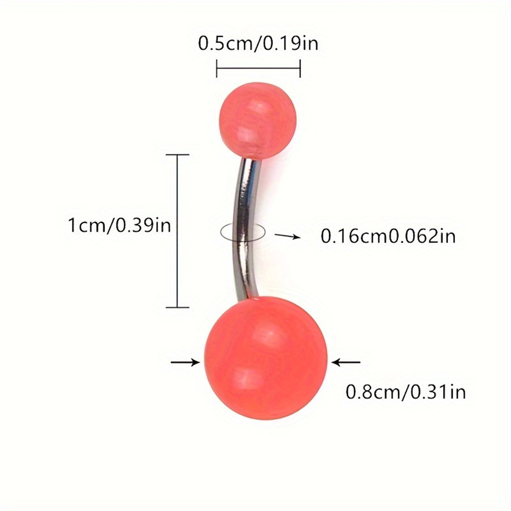 10pcs/set Mixed Color Acrylic  – Body Jewelry Changing Kit Bewertung und Preis