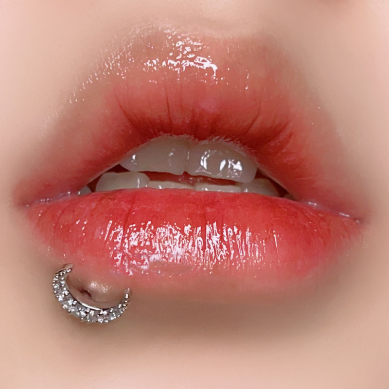 1PC CZ Zirconia Moon Labret Pi – Body Jewelry Vertical Labret Bewertung und Preis