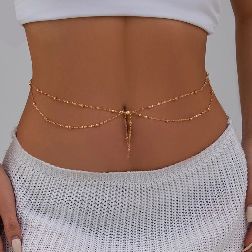 KunJoe Multilayer Gold Color T – Body Jewelry Dress Bewertung und Preis