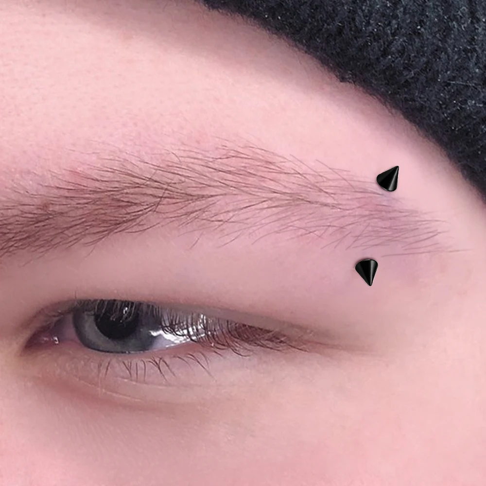 8Pcs/Set 16G Small Eyebrow Pie – Body Jewelry Vertical Labret Bewertung und Preis